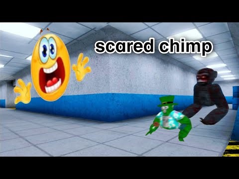 Scared chimp | VR хоррор с управлением как в горилла тэг!