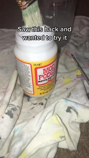 Prevent Ink Bleeding with Mod Podge on Paper