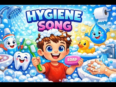 HYGIENE SONG | WASHING FACE AND BRUSHING TEETH