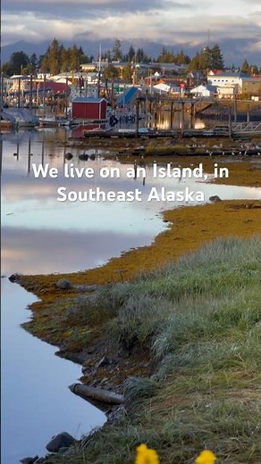 Welcome to our life in Southeast Alaska🤍 #alaskalife #familyvlog