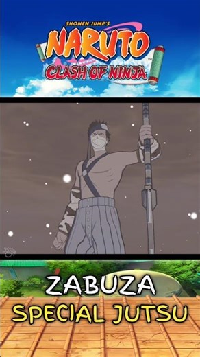Zabuza Special Jutsu - Naruto: Clash of Ninja Gameplay | GameCube