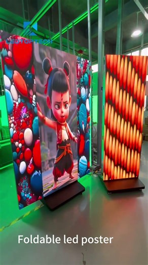 How to Setup Your Portable Foldable LED Totem in Minutes | Plug & Play Digital Signage