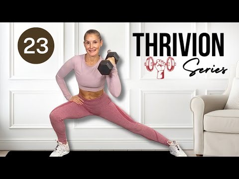 Day 23: Strong, Sculpted Legs | Low Impact Leg Workout