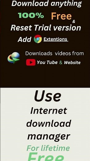 How to reset idm trial version #idm #free for #life #time