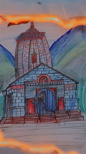 महादेव को इस तरह draw करने की कोशिश मत करना #drawing #impossible #art