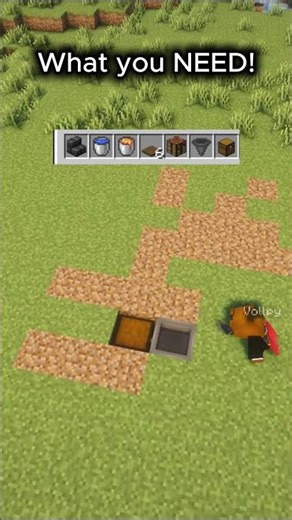 Easy INFINITE Cobblestone Farm! ⚒️ (MINECRAFT)