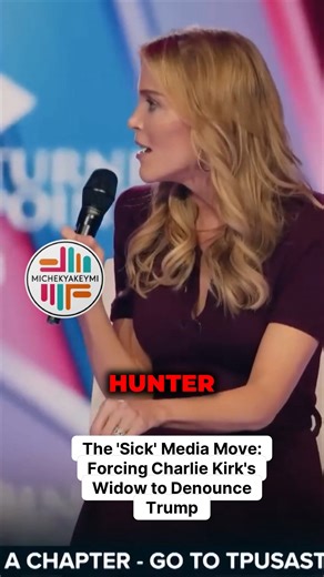 When does basic human decency stop mattering in media interviews? Should a grieving widow, Charlie Kirk's wife, really have been put on the spot to denounce another politician's rhetoric before even receiving condolences? That move by Hunter Kozak—forcing Erica to defend Trump while standing where her husband died—feels shockingly disrespectful, almost like a calculated setup. What are your thoughts on that level of journalistic ambush? #MediaEthics #EricaKirk #PoliticalJournalism #RespectTheGri