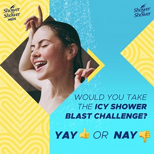 42K views · 52 reactions | Have you heard of the icy shower blast challenge - 30 days of 30- to 60-second cold showers to stay alert, relieve stress, and help post-workout recovery? Freezing cold showers might not sound like fun, but they may improve overall health and well being. Will you accept the challenge? | Shower To Shower | Facebook