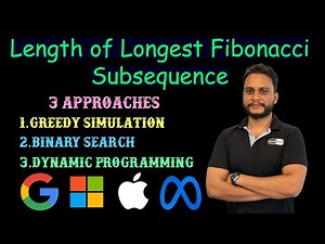 Length of Longest Fibonacci Subsequence | Leetcode 873