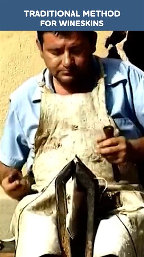 The Wineskin Maker: Crafting Traditional Goatskin Flasks by Hand | Eugenio Monesma Documentaries