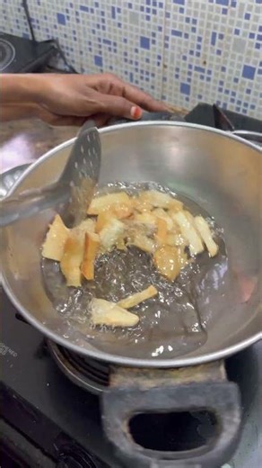 Kappa Kizhangu Fry | Crispy Elephant Yam 😋 #easycooking #food #southindianrecipes #cookingshorts