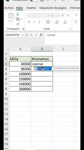 Conversor de unidades #Excel #tips #PowerPoint #word #apps #tutorial #smartphone #tecnologia | raymon_acuna