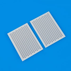 [Hot Item] Perforated Substrate High Thermal Conductivity Alumina Ceramic Sheet for Electronic Industry