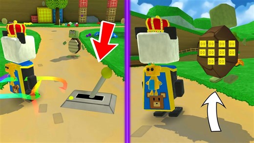 Found the lever to activate the jumping turtle