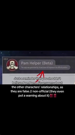 (But as always, these people don't read, they only pay attention to what pleases them) Pompom is an assistant to help you create builds, etc., not to learn about lore or confirm something #HonkaiStarRail #foryou