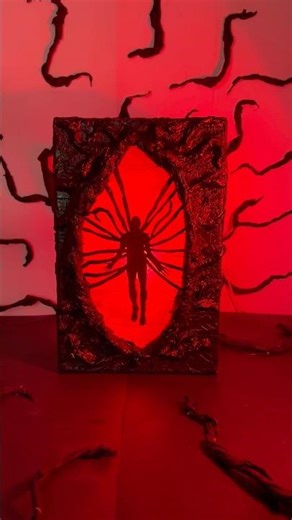 DIY Stranger Things Gate ❤️ #shorts #diy #strangerthings #craft #art #artist