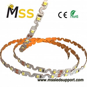 [Hot Item] 12V LED Strip 2835 High Quality Zig Zag LED Strip Light 6mm PCB 60LED/M Bendable LED Strip Light for Mini Letters