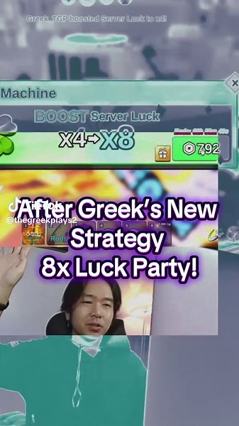 Greek’s New Strategy Unleashed in 8x Luck Party!