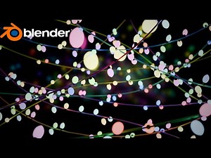 Create Christmas Lights in Blender in 1 Minute!