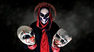 Masks, Face, Horror. Free Stock Video