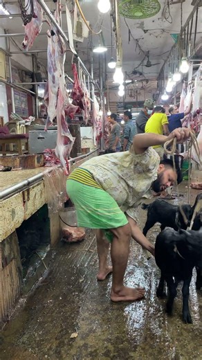 Mutton Processing | Meat Cutting | How to Butcher #trending #goat Food