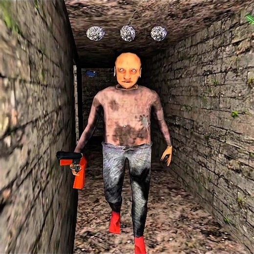 granny grandpa and spidermom vs dynamite 🧨 with granny remake gameplay 😆| #granny #gaming #gameplay