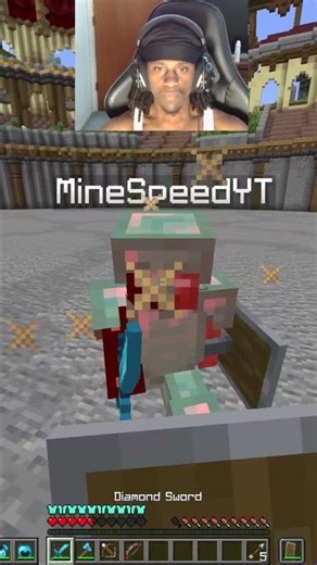 Becoming The Best Axe Player in Minecraft | Part 158 | #shorts #gaming #minecraft