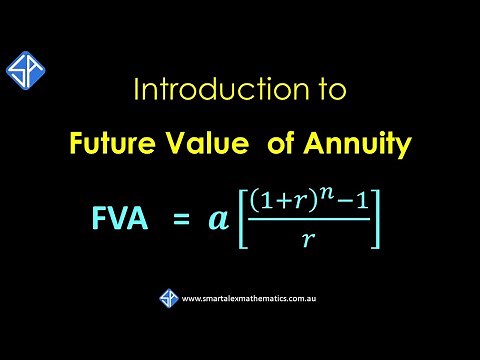 Introduction to Future Value of Annuity (FVA & FVIFA)