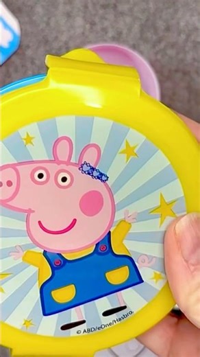 🤩 satisfying PEPPA PIG Candy Box Opening | sweets & toys ASMR #shorts #asmr #peppapig