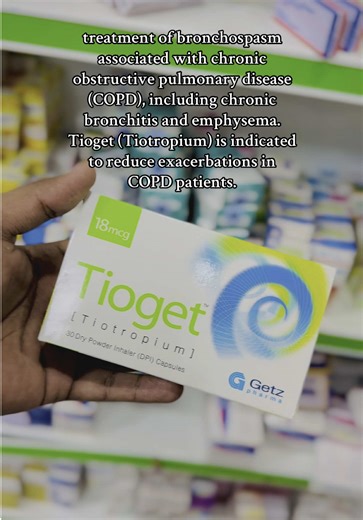 Tioget Tab: Uses and Benefits for COPD Patients