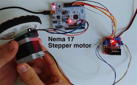 使用FOC算法的可逆驱动步进电机-SimpleFOClibrary