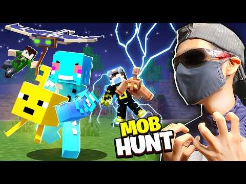 MOB HUNT CHALLENGE In Minecraft - Ft. HIMLANDS GANG