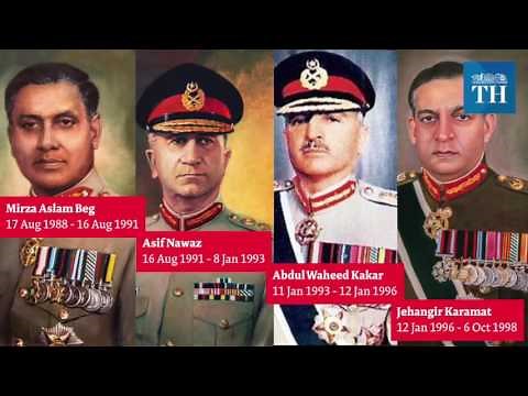 A Brief History of Pakistan’s Army Chiefs