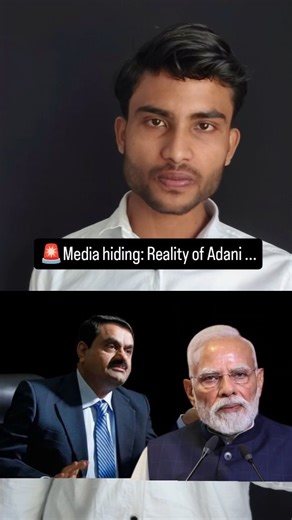 Mithun Kumar on Instagram: "Adani reality exposed 😱 #adani #reality #monopoly"