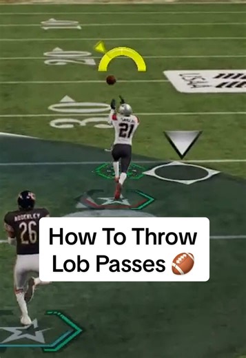 Perfect throw for a deep ball 🏈 #Madden26 #NFL #Gaming