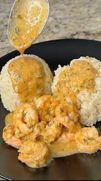 Garlic Butter Shrimp! 🧄🍤 Easy Dinner Recipe SO Good!
