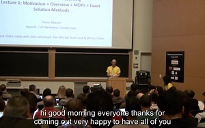 深度强化学习训练营（英语字幕）Deep RL Bootcamp