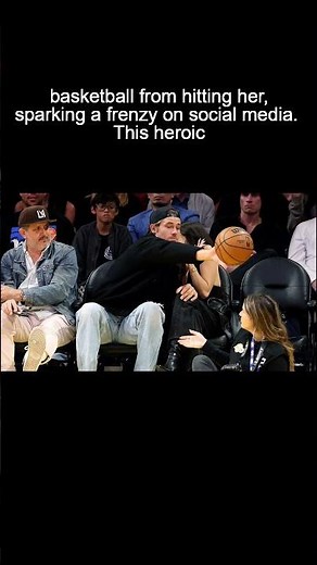 Justin Herbert Saves Madison Beer at Lakers Game!