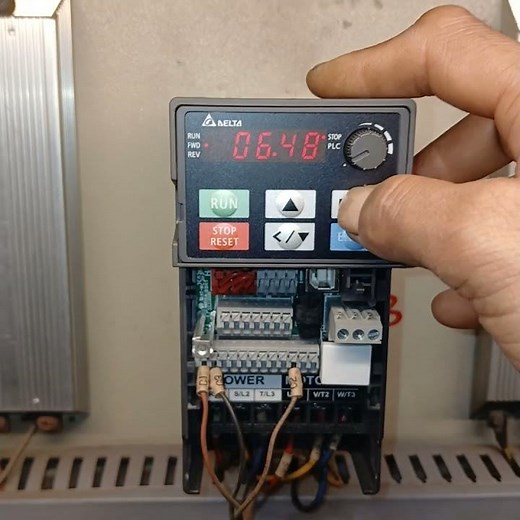 Drive delta ms300 installation and perameter #automation #tech #mech #shorts #trending