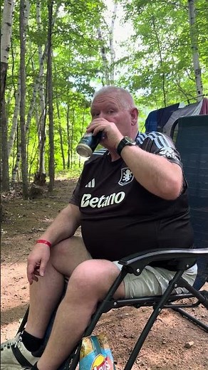 Camping with Steve and Nick. Steve tries Wisers Whiskey and Canada Dry in a can!! #whiskey #camping