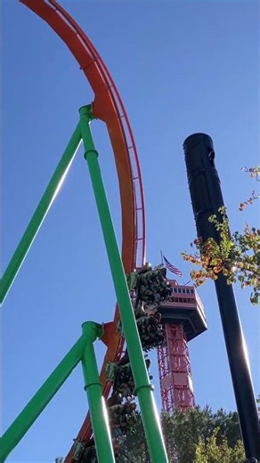 Off-ride Tatsu at Six Flags Magic Mountain #rollercoaster #sixflagsmagicmountain #sixflags