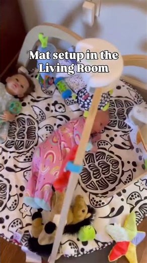 Setting up simple floor spaces in your home is a game changer for development! Plus it will