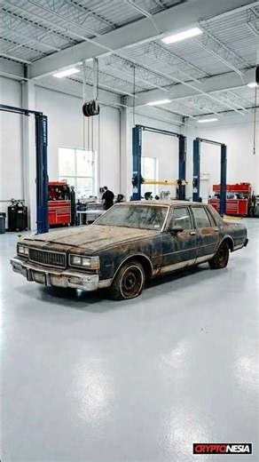 1985 Chevrolet Caprice classic car full restoration process #car #restoration #timelapse #ai #asmr