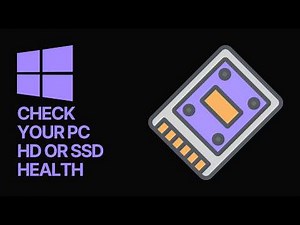 How To Check Your Windows PC HD or SSD Health Status EASY?