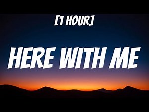 dv4d - Here with me (sped up) [1 HOUR/Lyrics] | "I Don't Care How Long It Takes" [TikTok Song]