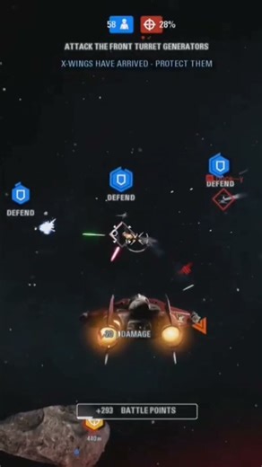 RZ-2 A-WING (INTERCEPTOR) #starwars #epicbattle #battlefront2