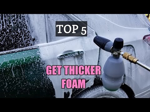 5 reasons your foam cannon doesnt make thick foam