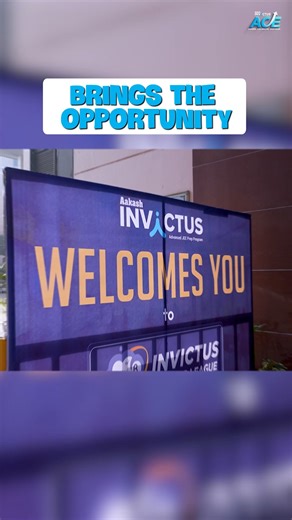 Aakash Education on Instagram: "Your IIT JEE dream doesn’t need more pressure. It needs precision, mentorship & consistency. ⚙️📘 Invictus Ace Scholarship Exam gives deserving JEE aspirants a chance to Avail up to 90%* scholarship. If IIT is the goal, start preparing like a topper today. . . [ Invictus Premier League, Aakash Invictus, jee 2026 preparation, jee mains 2026, jee advanced 2026, aakash institute, iit entrance preparation, iit jee, schoalarship exam] . . #invictusace #jeepreparation #