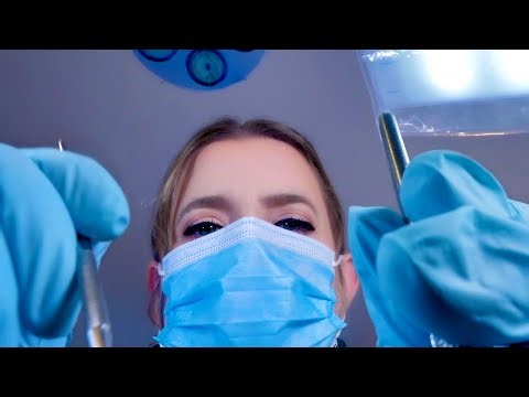 ASMR Dentist | Relaxing Teeth Cleaning & Whitening