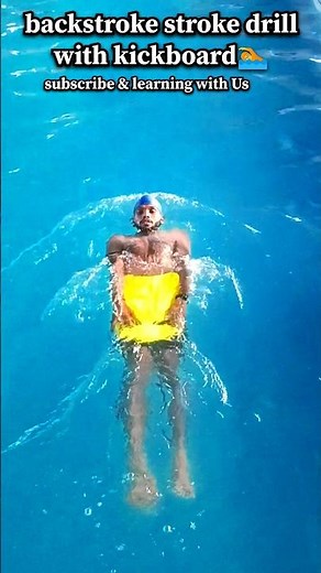 how to improve your backstroke Hand moment technique||backstroke drill 🏊#swimmingtips